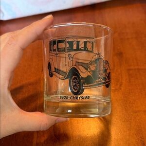 Vintage 1928 Chrysler Glass